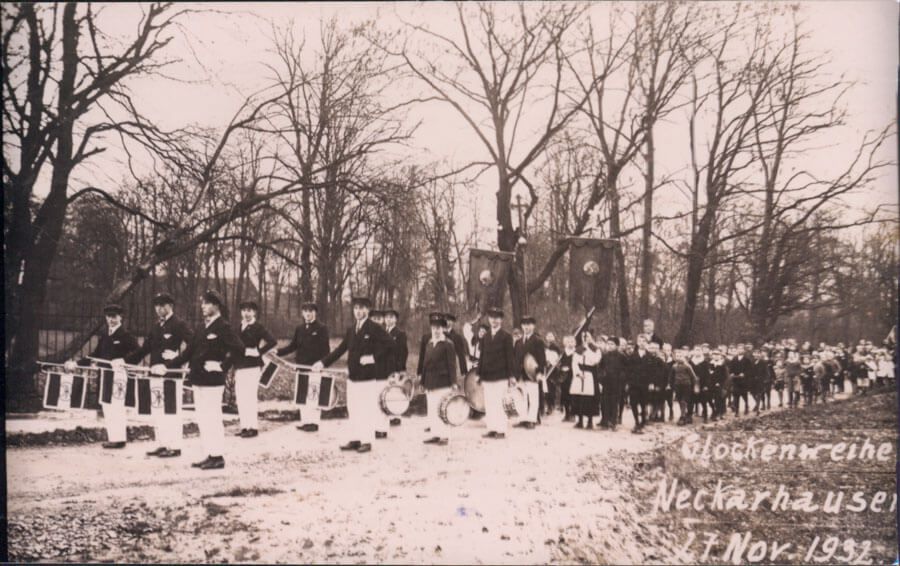 Glockenweihe Neckarhausen am 27. November 1932