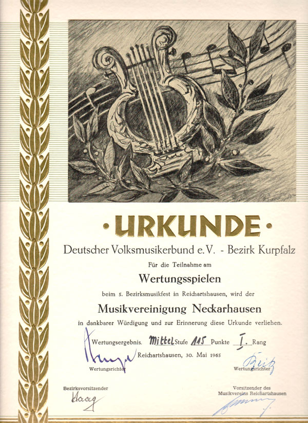  20. Mai 1965 Faschingsumzug in Ilvesheim