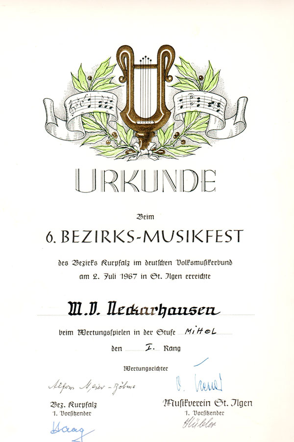  20. Mai 1965 Faschingsumzug in Ilvesheim