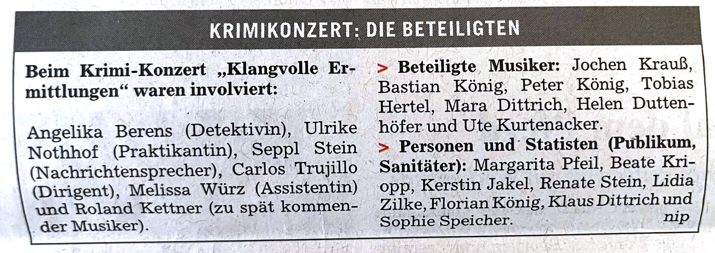 Presseartikel Mannheimer Morgen vom 20.5.2025