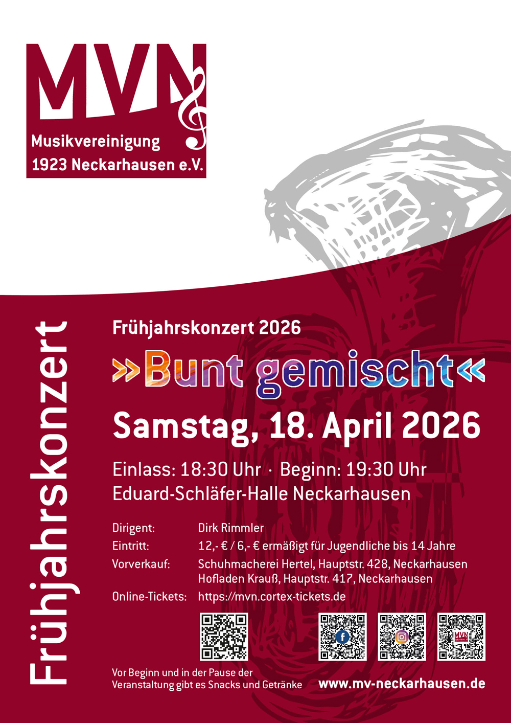 Frühjahreskonzert der Musikvereinigung