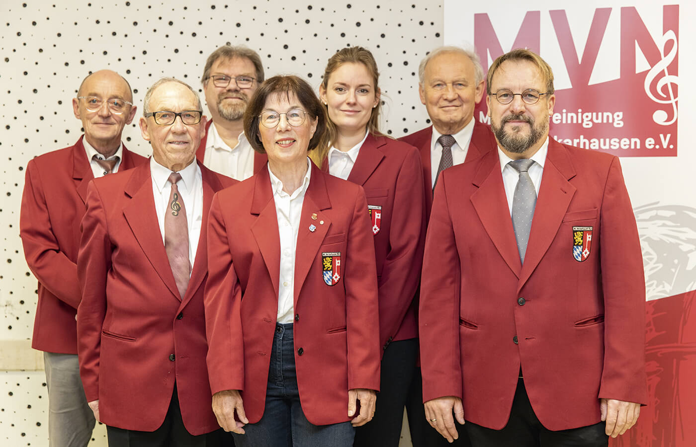 Der Vorstand der Musikvereinigung 2023