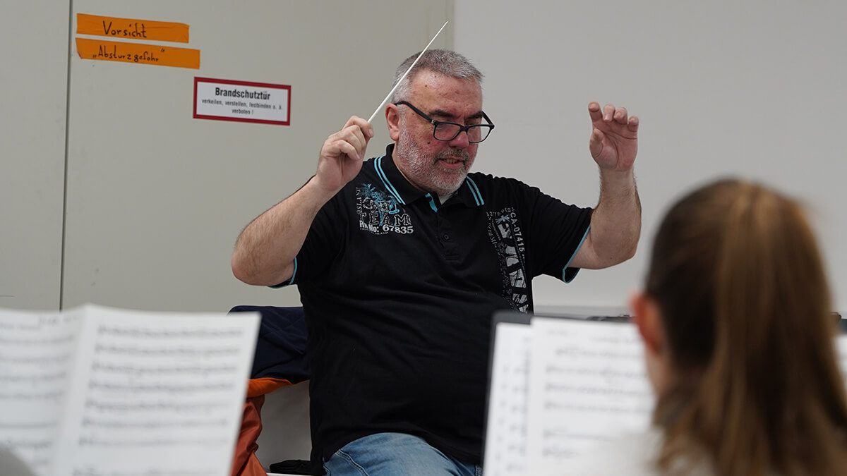 Unser neuer Dirigent Dirk Rimmler