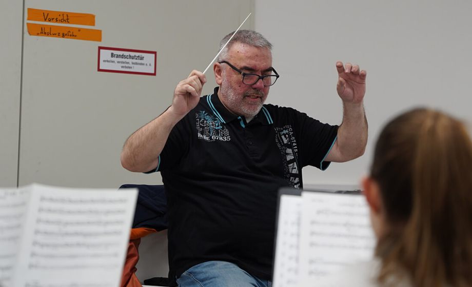 Unser neuer Dirigent Dirk Rimmler