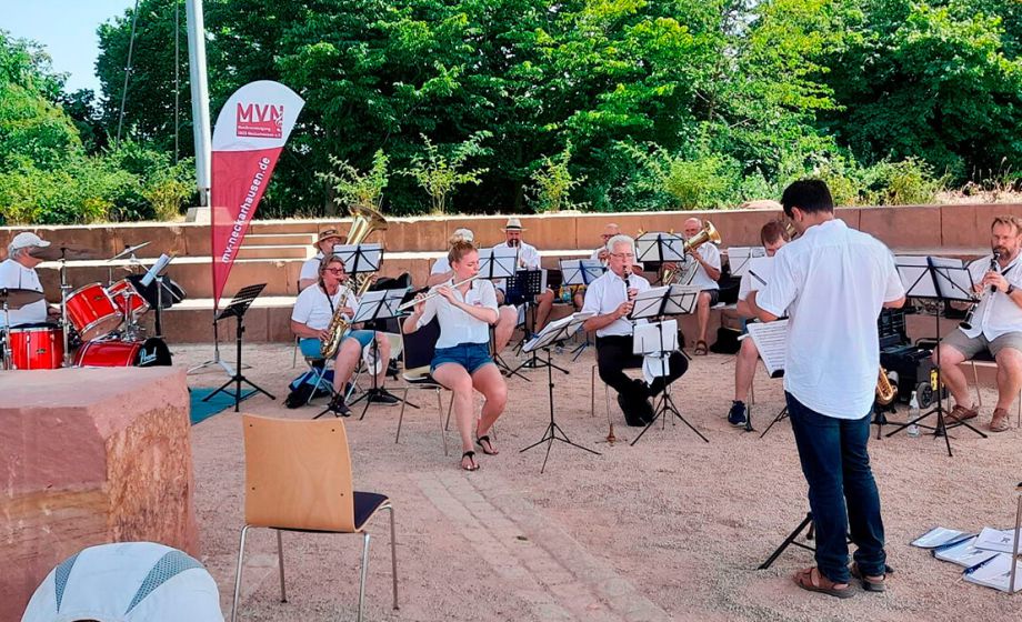 Erster Auftritt mit Carlos Trujillo beim "Lebendigen Neckar"