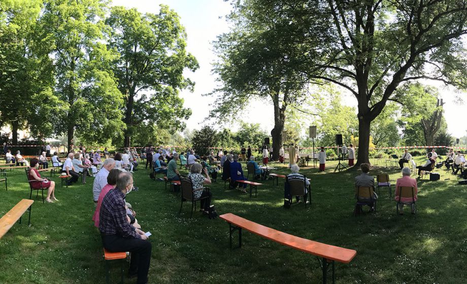 Musikalische Umrahmung Fronleichnams-Gottesdienst