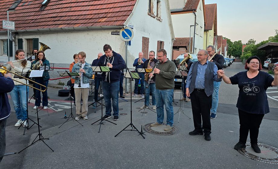 Abschieds-Ständchen für Janni