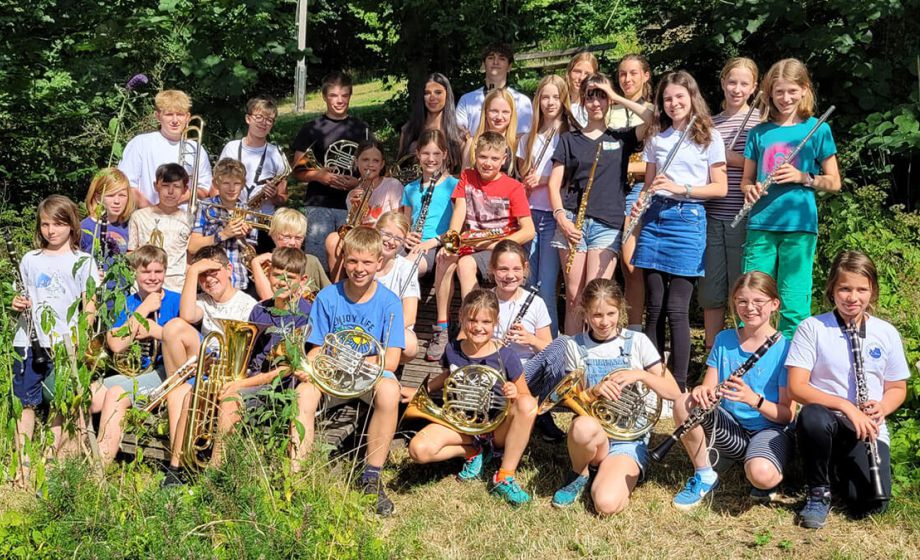 Probewochenende unserer Jugendblasorchester „Windspiel“ und „Windstärke '08“