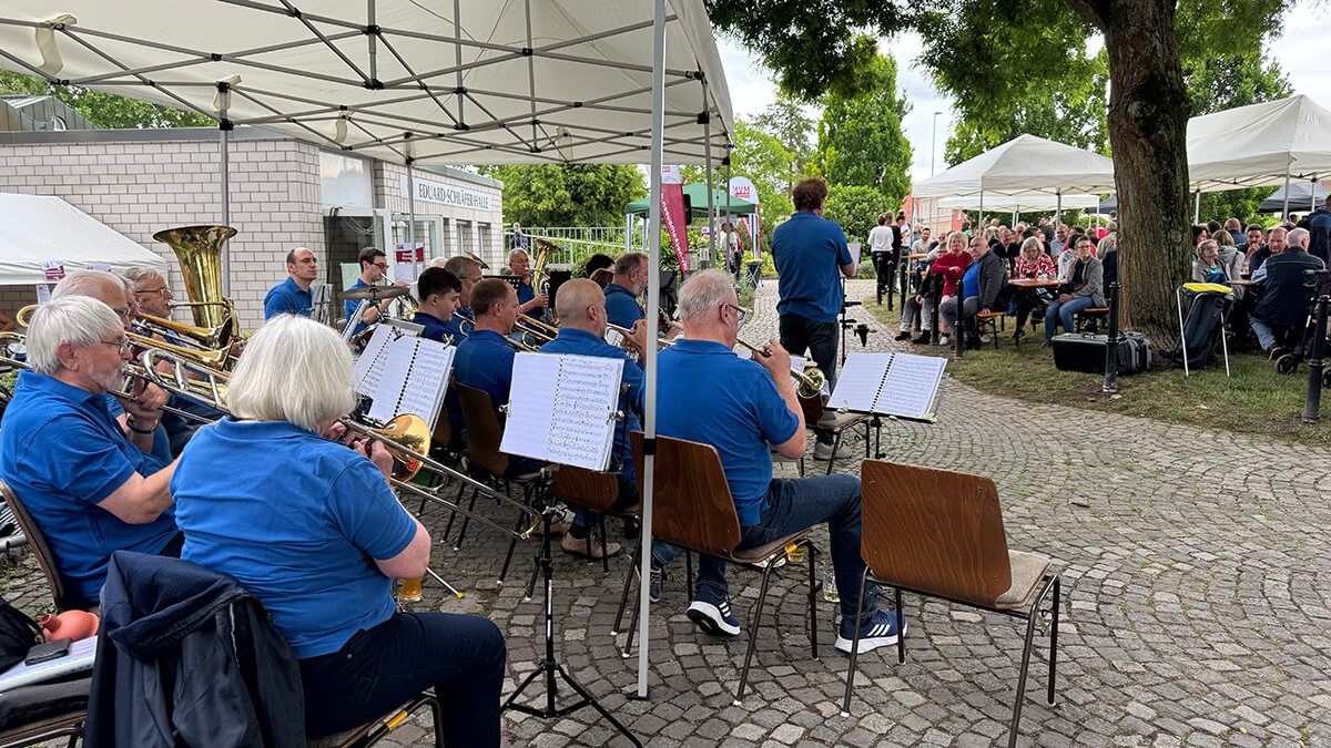 Sorgten für gute Unterhaltung beim Vatertag 2025 - Harmonie Reilingen
