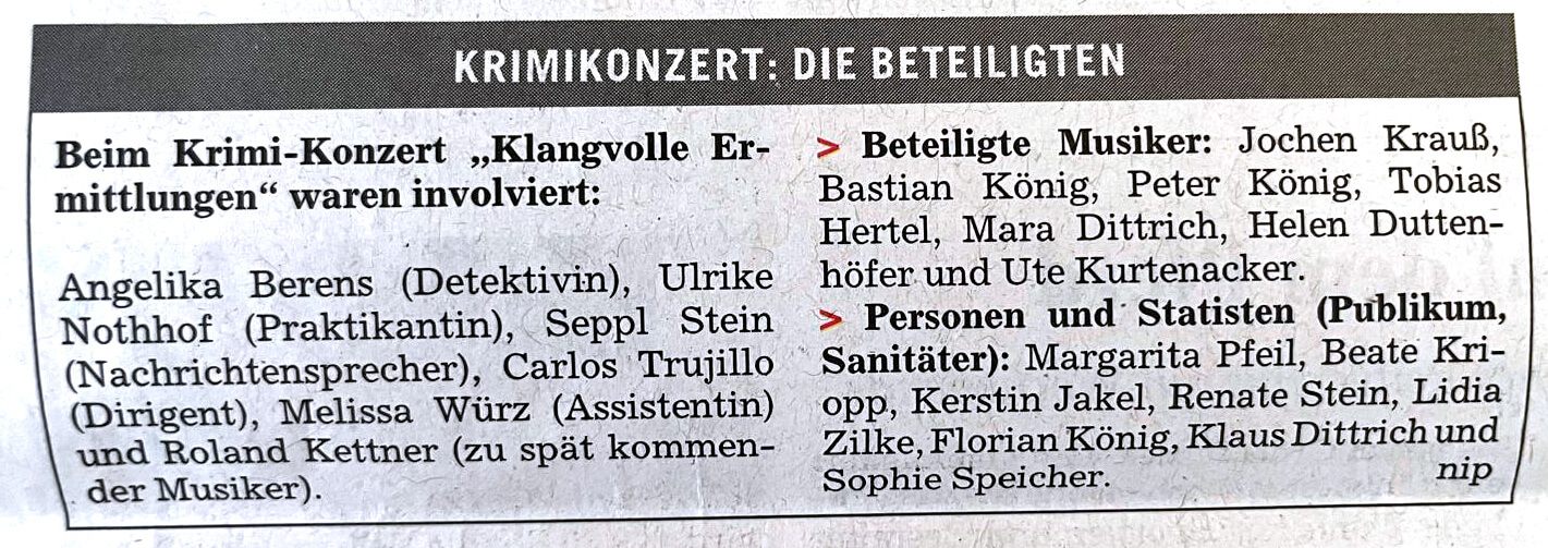 Presseartikel Mannheimer Morgen vom 20.5.2025