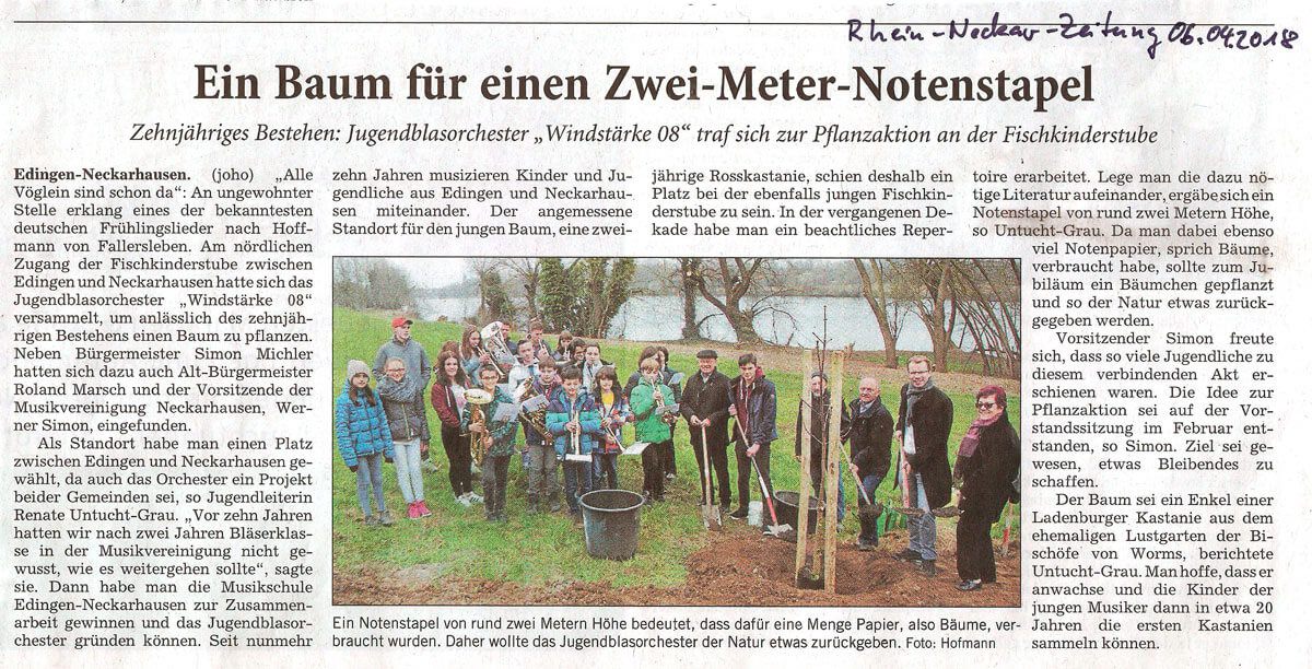 Pressebericht Mannheimer Morgen vom 3.1.18