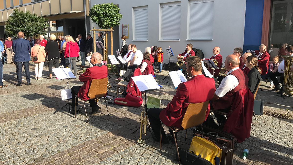 Kerwe-Eröffnung am 2.10.2021 in Edingen