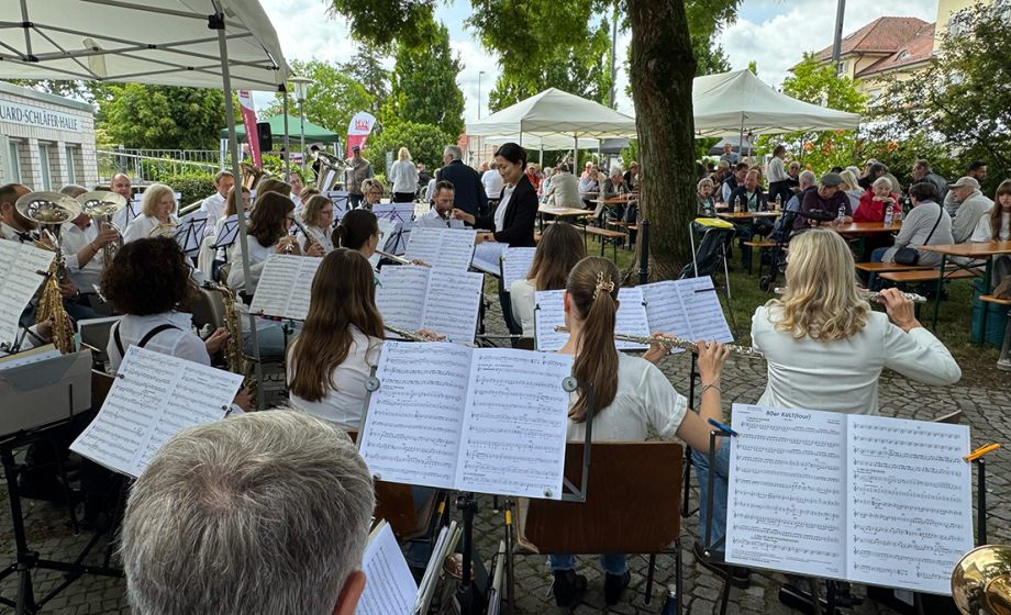 Sorgten für gute Unterhaltung beim Vatertag 2025 - Musikverein Friedrichsfeld