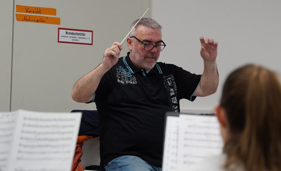 Unser neuer Dirigent Dirk Rimmler